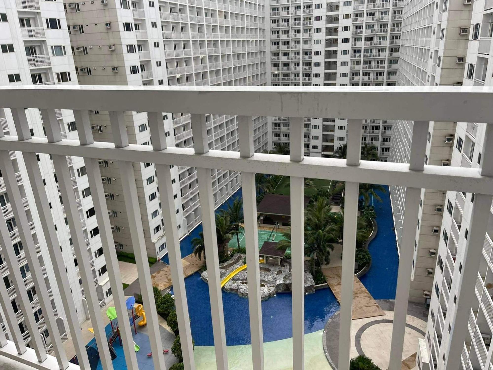Shore 1 & 3 Residences Moa 1Br With Balcony By Darpm Manila Eksteriør billede
