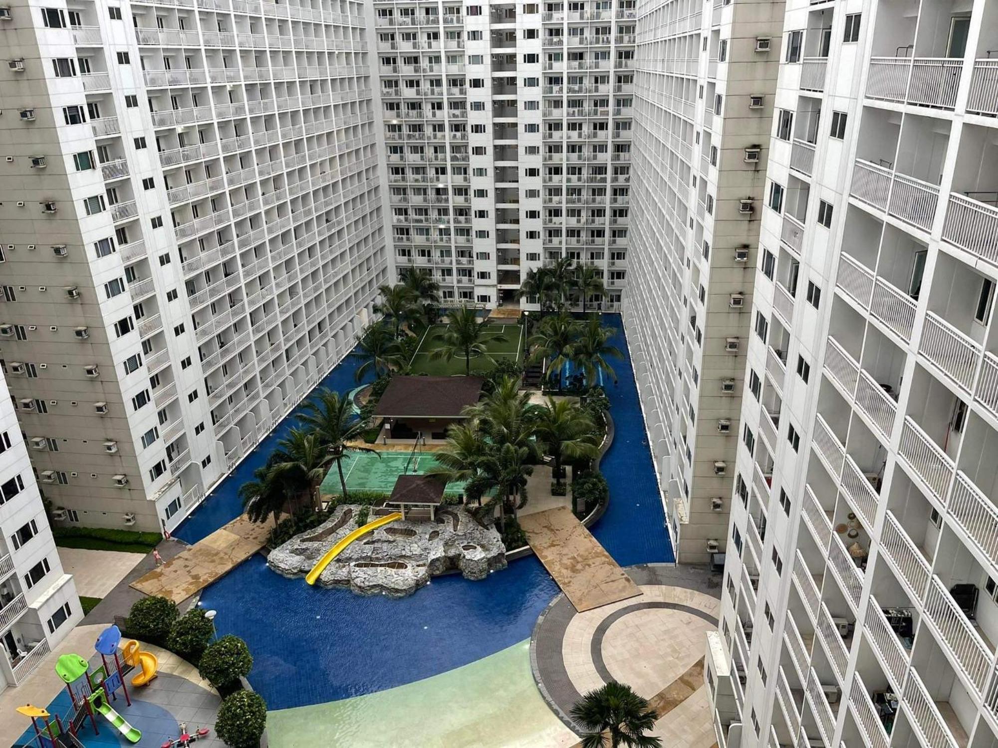 Shore 1 & 3 Residences Moa 1Br With Balcony By Darpm Manila Eksteriør billede