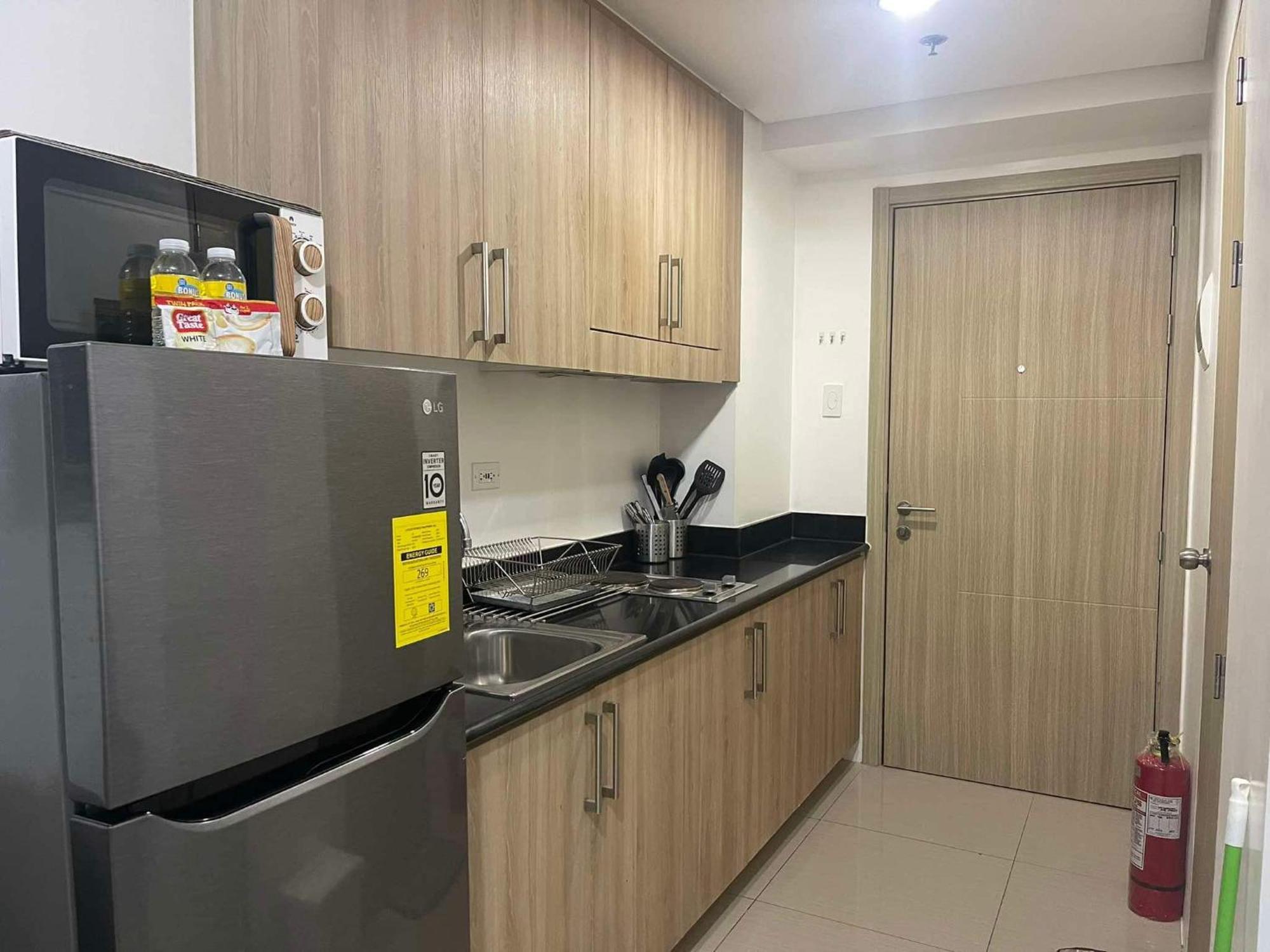 Shore 1 & 3 Residences Moa 1Br With Balcony By Darpm Manila Eksteriør billede