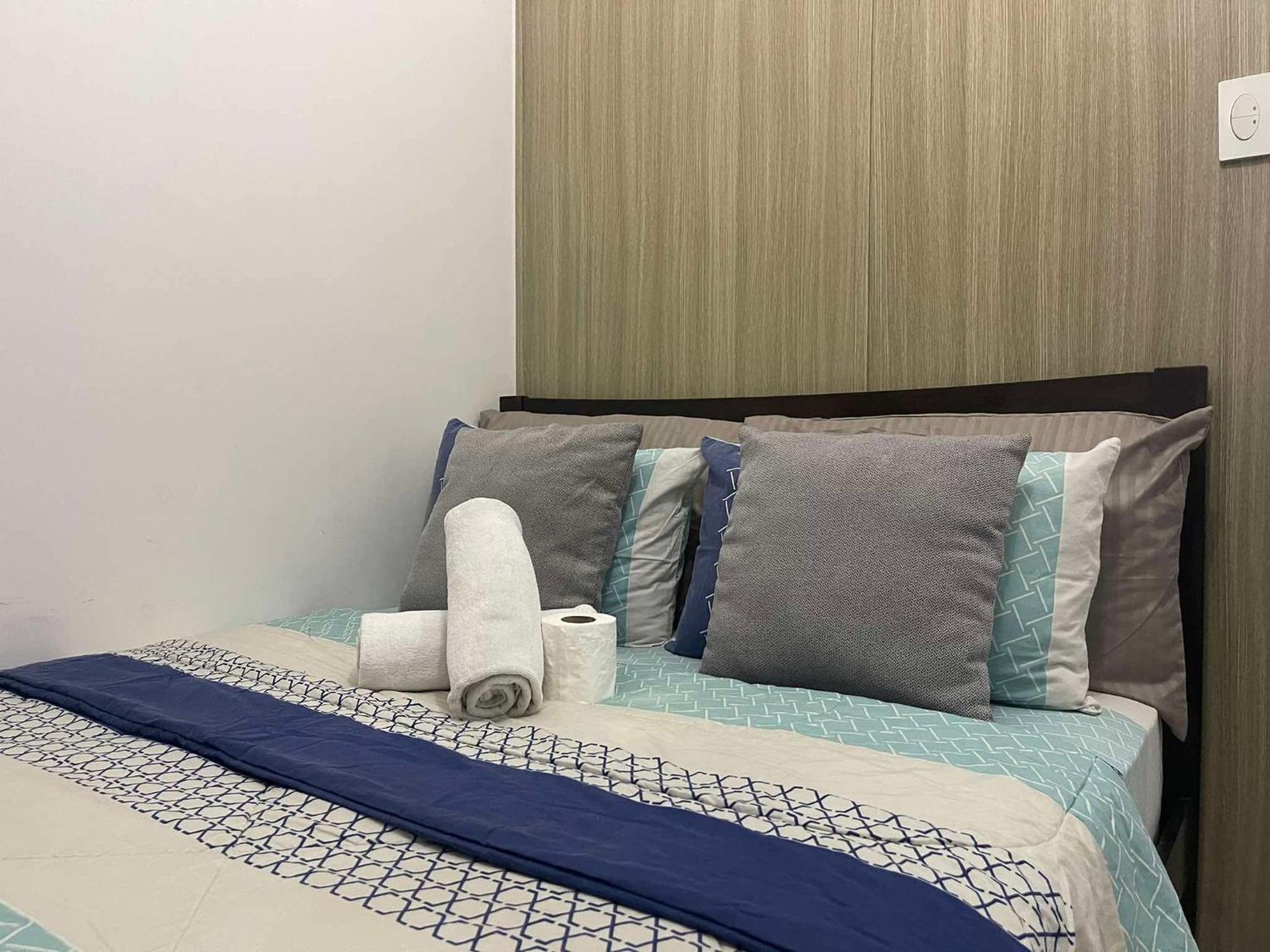 Shore 1 & 3 Residences Moa 1Br With Balcony By Darpm Manila Eksteriør billede