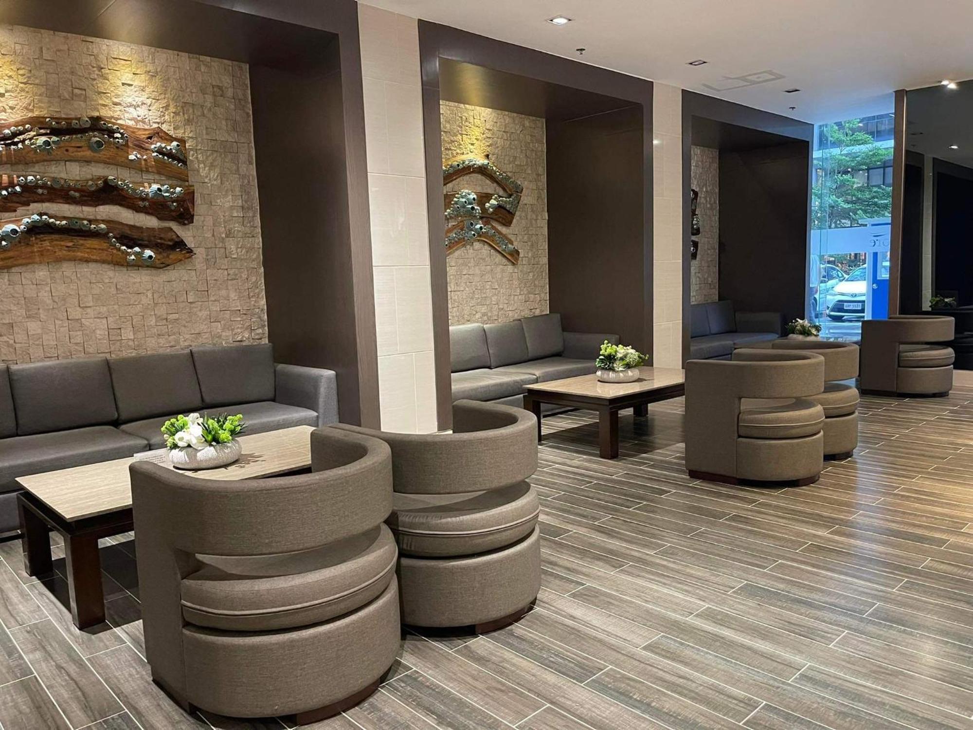 Shore 1 & 3 Residences Moa 1Br With Balcony By Darpm Manila Eksteriør billede